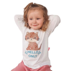 remeras para nenas hello