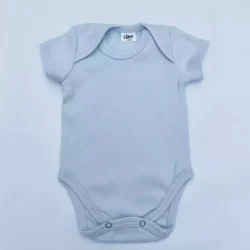 body bebe basico interlock celeste