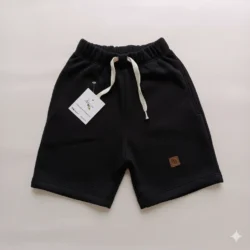 Short nene rustico negro